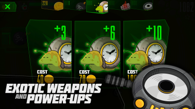 Exotic Weapons and Power-Ups